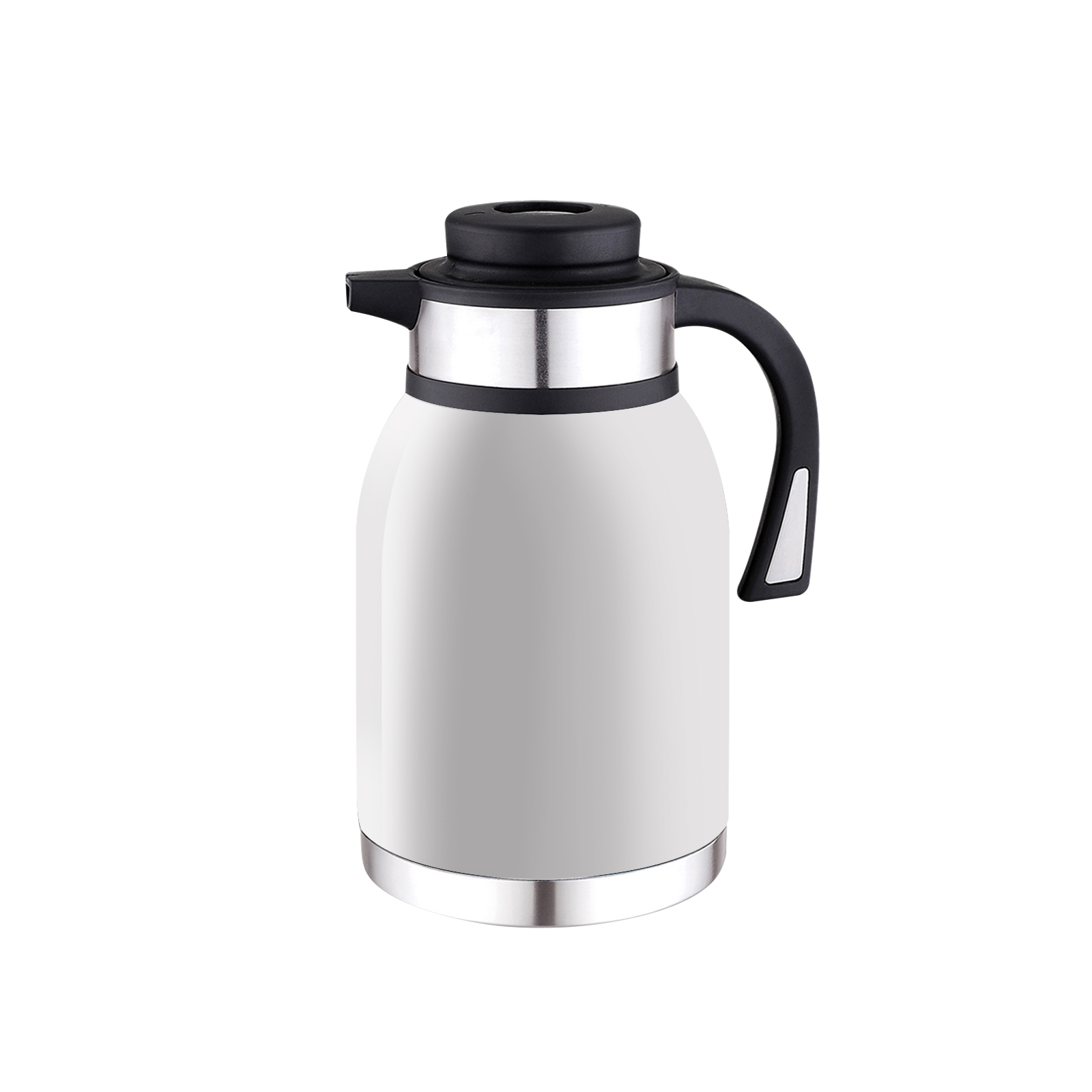 Isolierkanne Thermo Kanne 1L Thermoskanne Edelstahl Kaffeekanne Isolierflasche ✔ 