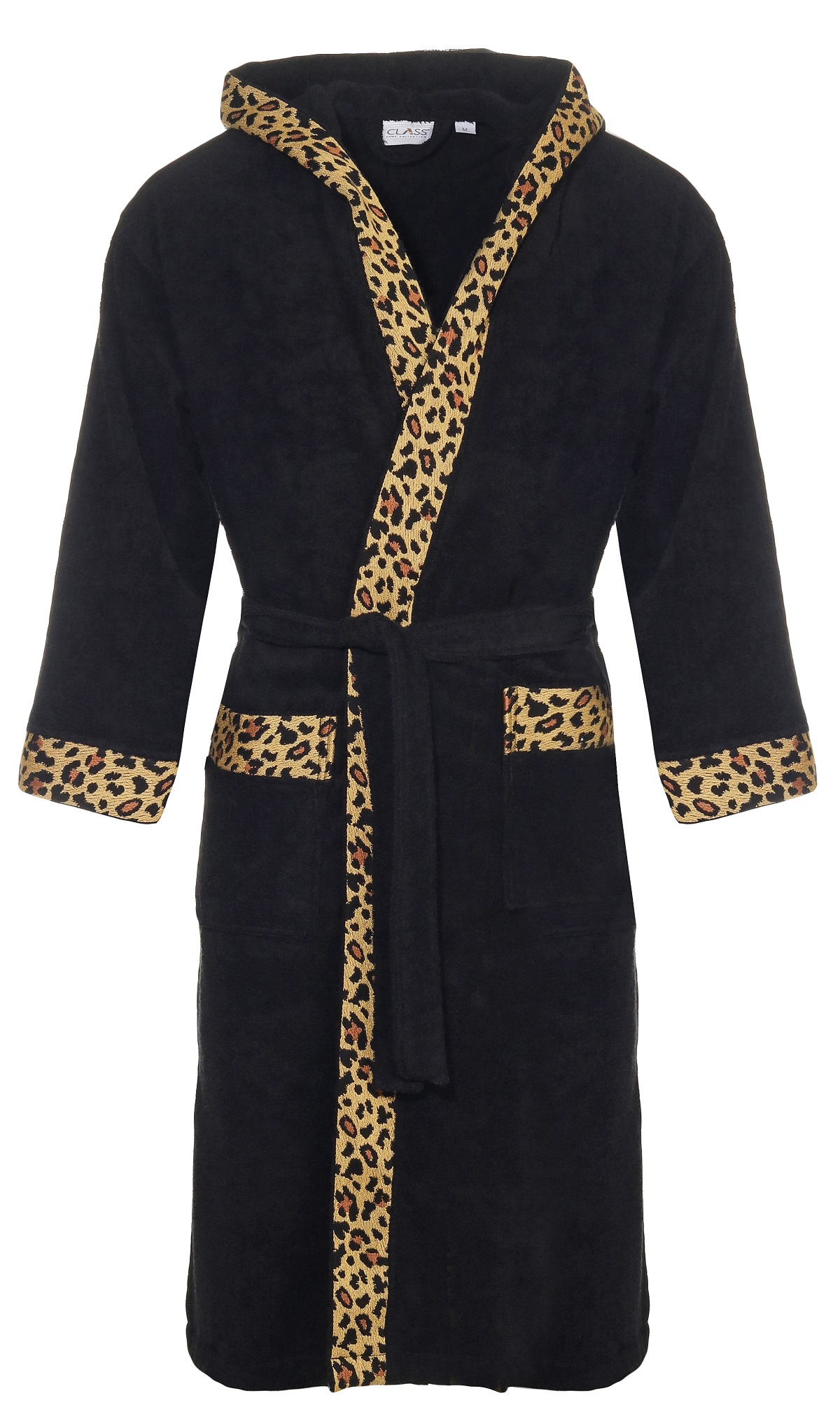 bademantel damen leopardenmuster